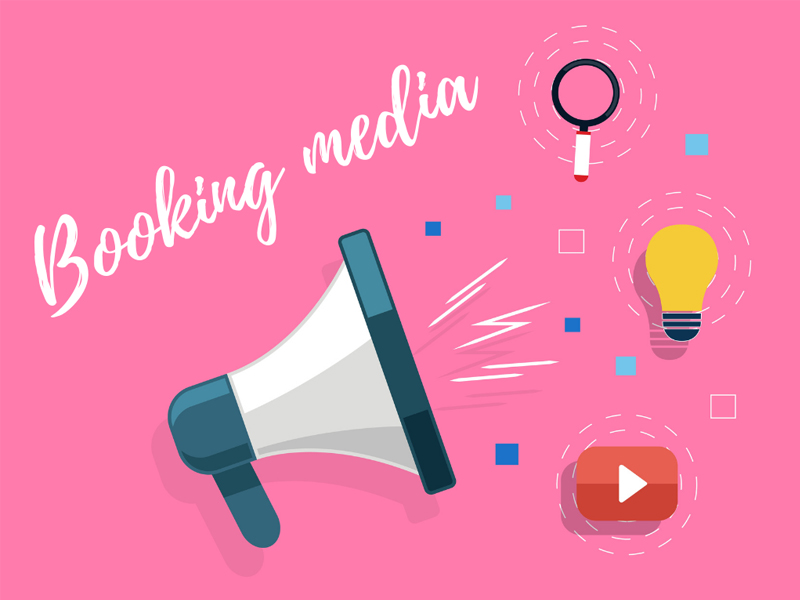 Booking media là hình thức đặt quảng cáo về các dịch vụ của doanh nghiệp trên các phương tiện truyền thông